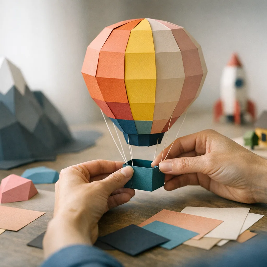 Géométrie 3D et papercraft : comprendre les solides en pliant du papier (6ème-5ème)