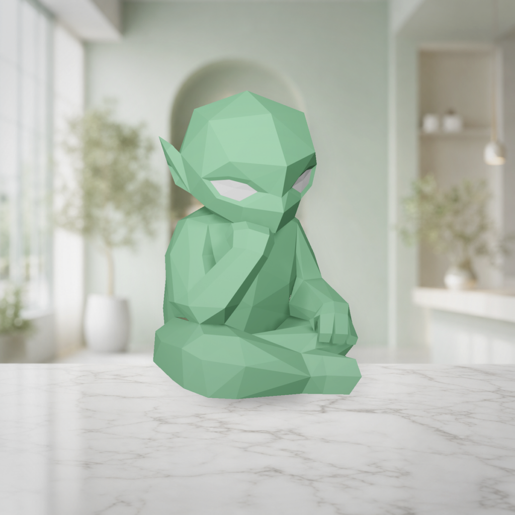 Smiski papercraft 3D PDF SVG DXF