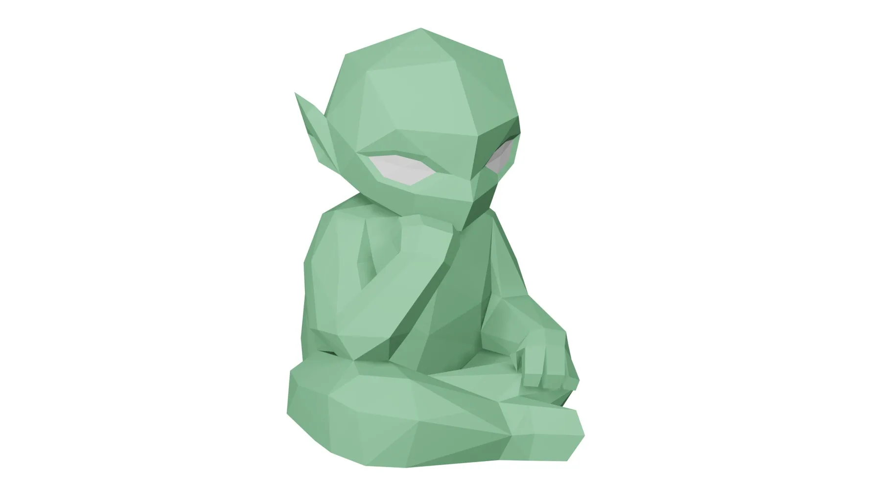 Smiski papercraft 3D