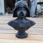 3D Papercraft Darth Vader Bust from Star Wars