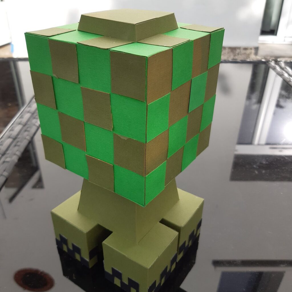 Minecraft em Papercraft 3D Minecraft em Papercraft 3D