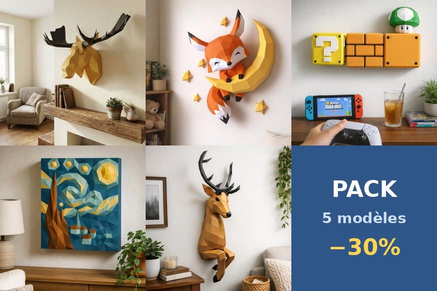 Pack Déco murale — têtes & tableaux
