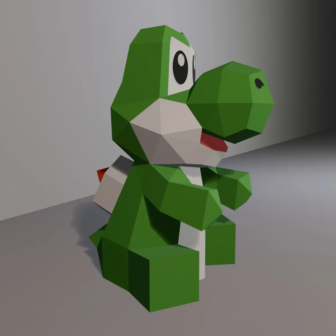 Papercraft Mario 3D kit