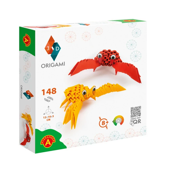 Kit origami 3D Crabes - vue 1