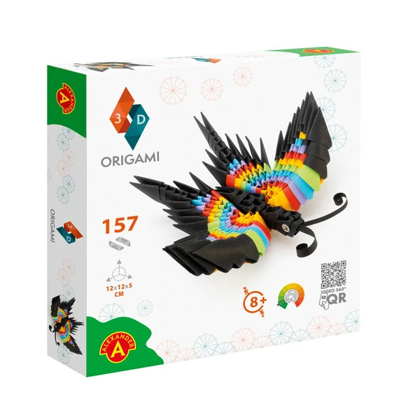 Kit origami 3D Papillon - vue 1