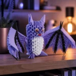 3D origami kit Bat