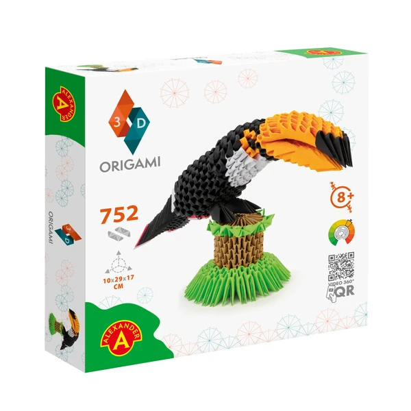 3D-Origami-Set Tukan