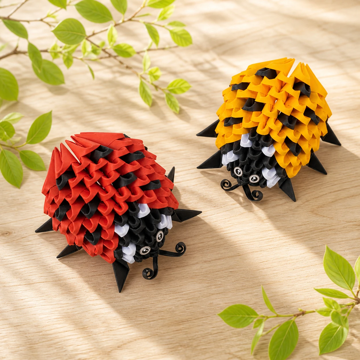 3D Origami Kit Ladybugs 3D Origami Kit Ladybugs