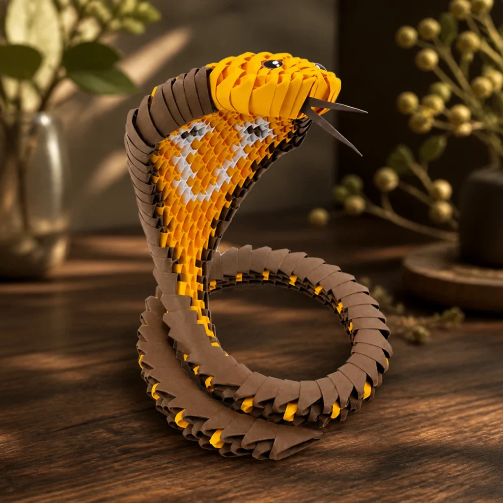 3D-Origami-Set Cobra 3D-Origami-Set Cobra
