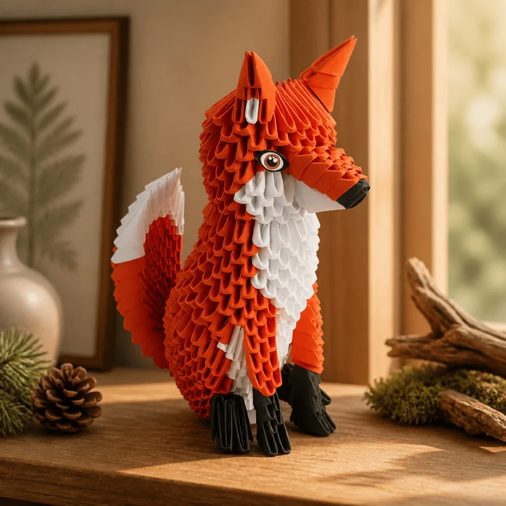 3D Origami Fox Kit 3D Origami Fox Kit