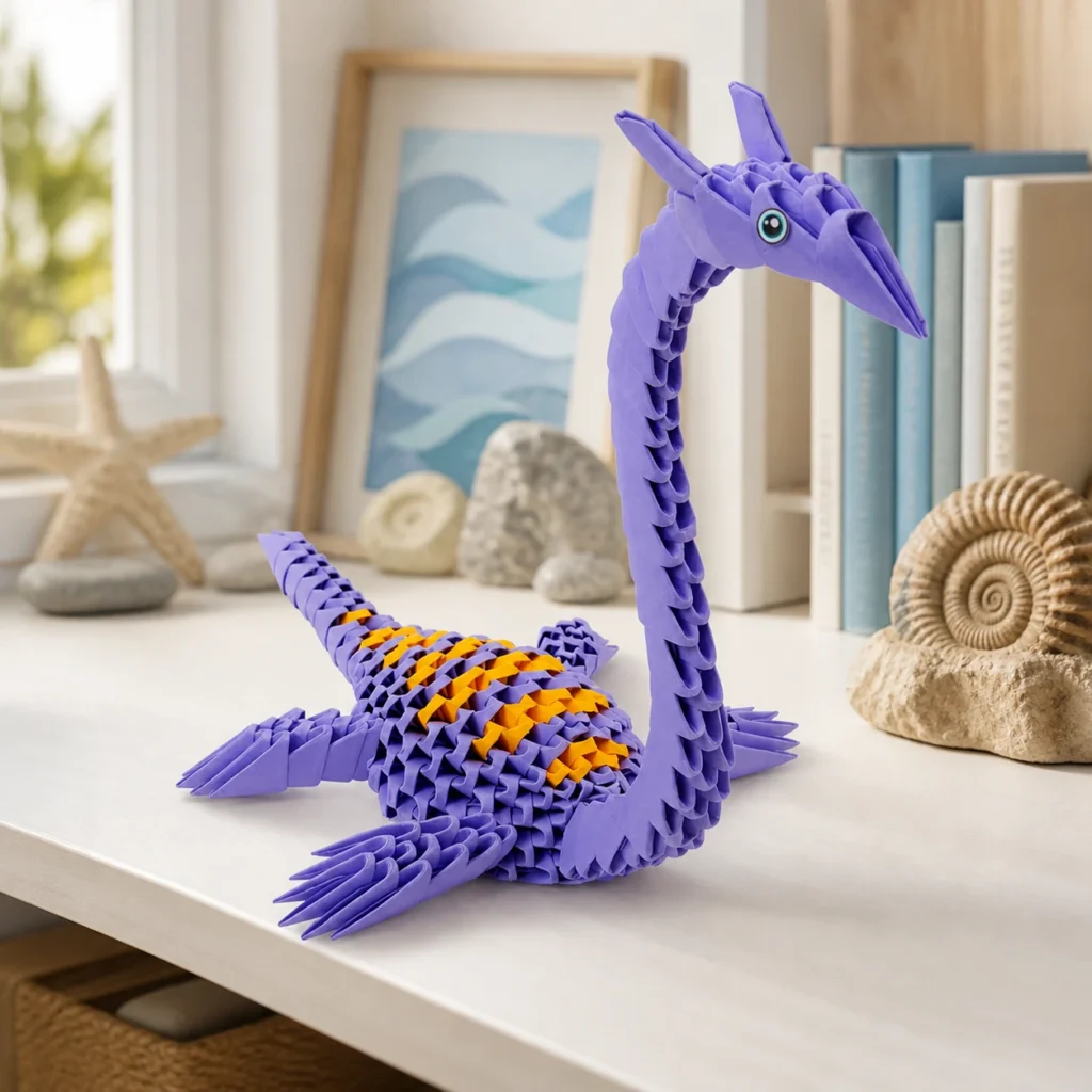 3D-Origami-Set Plesiosaurier 3D-Origami-Set Plesiosaurier