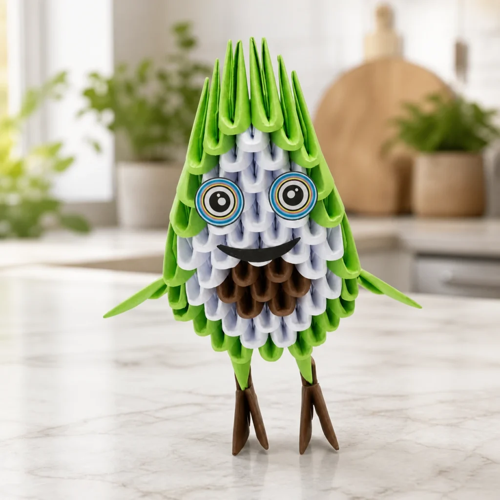 3D-Origami-Set Avocado 3D-Origami-Set Avocado