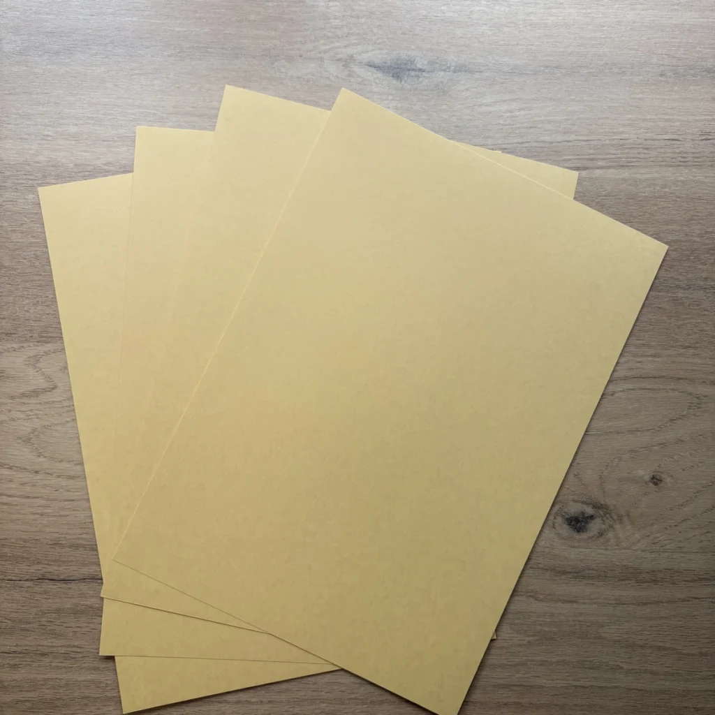 Sand beige matte cardstock A4 – over 180 gsm