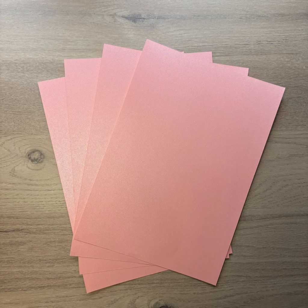 Pink glossy cardstock A4 – over 180 gsm
