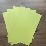 Cartoncino A4 Giallo narciso, finitura opaca, oltre 180 g/m²