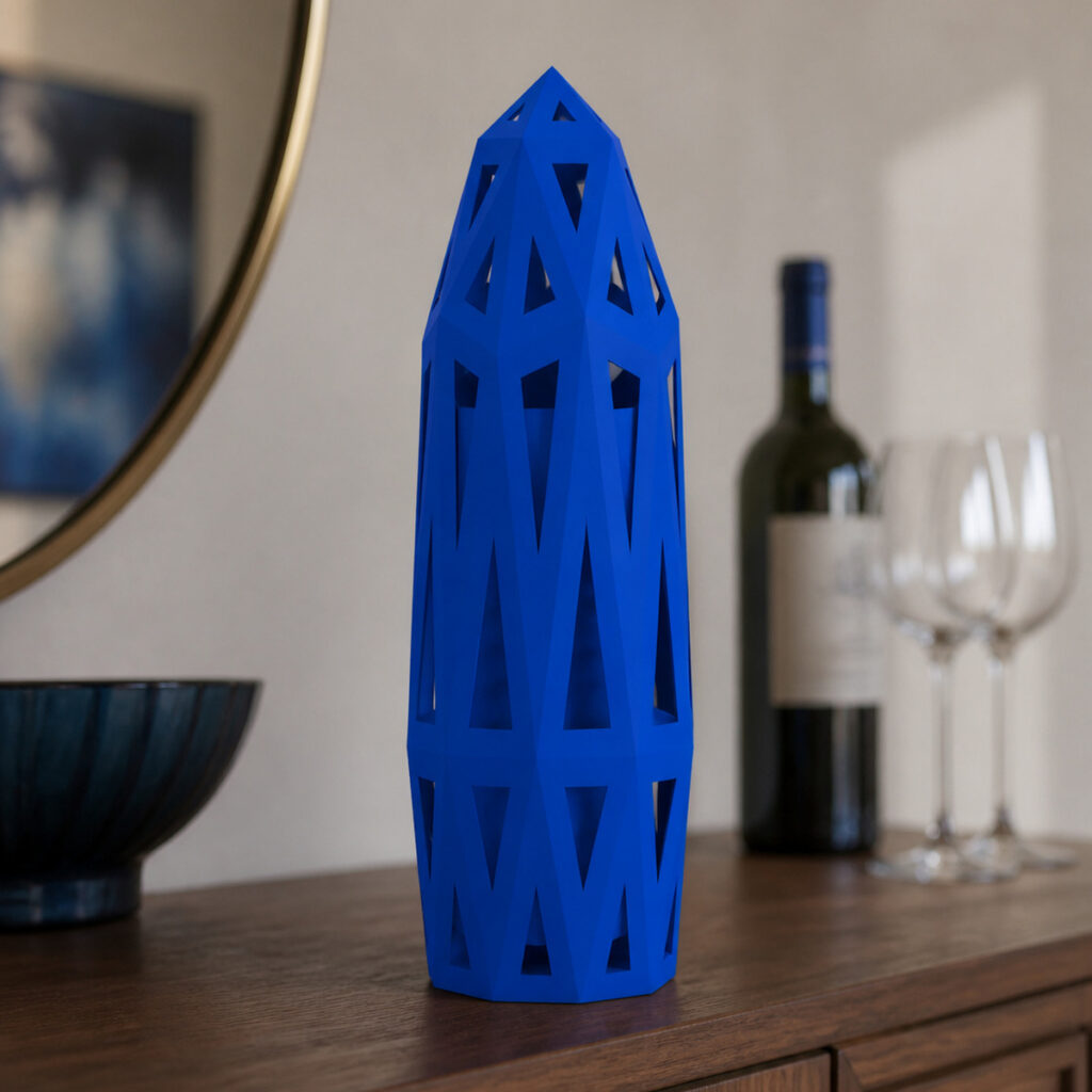 Porte-bouteille de vin dôme en papercraft 3D Porte-bouteille de vin dôme en papercraft 3D