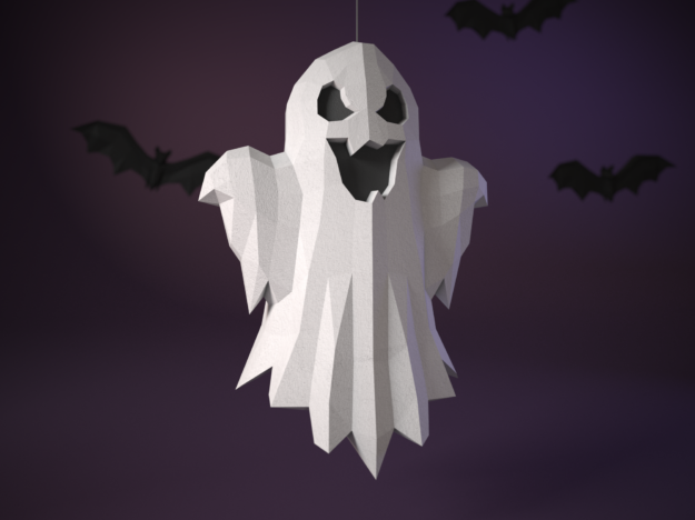 Skull Papercraft DIY | Halloween decor | PDF, SVG | Crcicut, vue 5