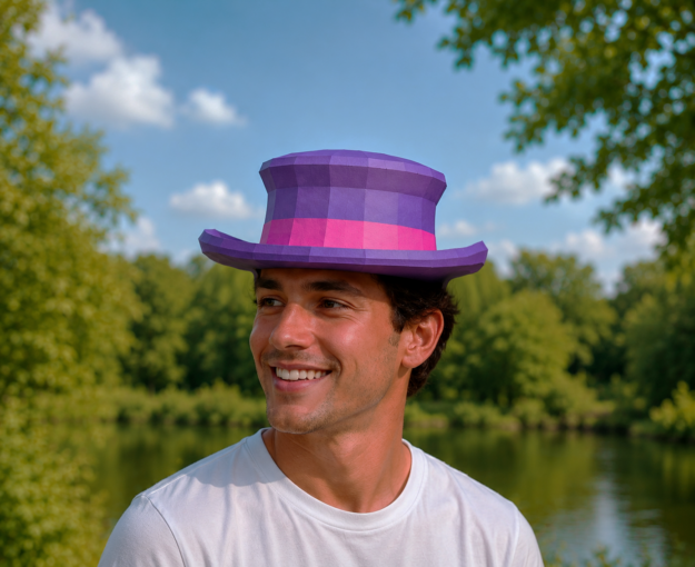 Hat Papercraft DIY | PDF, SVG | Printable template | Cricut