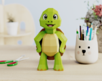 Turtle papercraft | PDF,SVG | DIY Printable Template | Cricut, vue 2