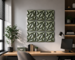 Geometric Wall Decor PDF Template | 3D Papercraft Wall Art | DIY Paper Wall Panels | Modern Polygon Decor | Printable Pattern, vue 3
