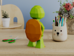 Turtle papercraft | PDF,SVG | DIY Printable Template | Cricut, vue 5