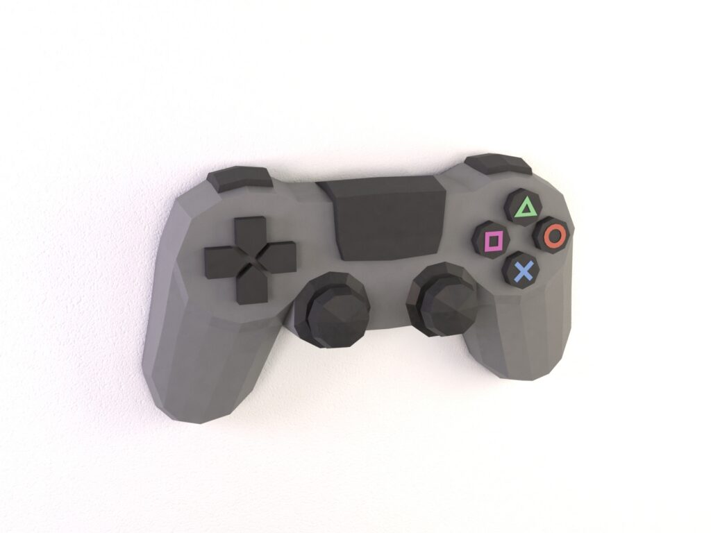 Game Controller Wall Decor | Gaming Room Decor | PDF,SVG | | Cricut, vue 5