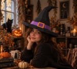 Witch's hat papercraft DIY | Halloween | Printable template | PDF , SVG | Cricut, vue 8