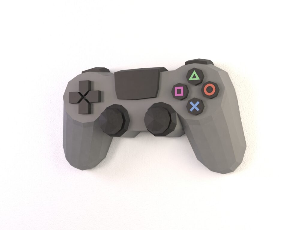 Game Controller Wall Decor | Gaming Room Decor | PDF,SVG | | Cricut, vue 4