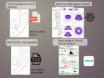 Hat Papercraft DIY | PDF, SVG | Printable template | Cricut, vue 5